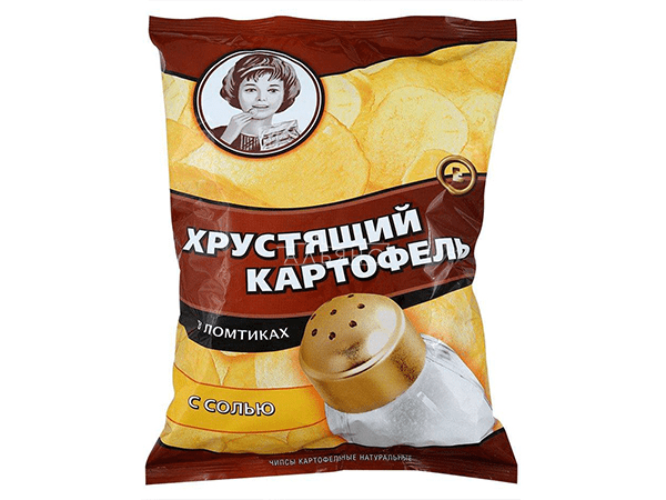 Картофельные чипсы "Девочка" 160 гр. в Егорьевске