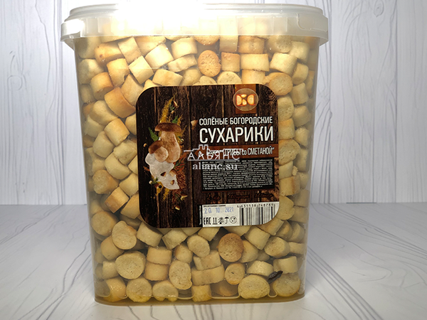 Сухарики с грибами и сметаной в Егорьевске
