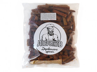 Деревенские гренки с беконом: Деревенские гренки с аджикой