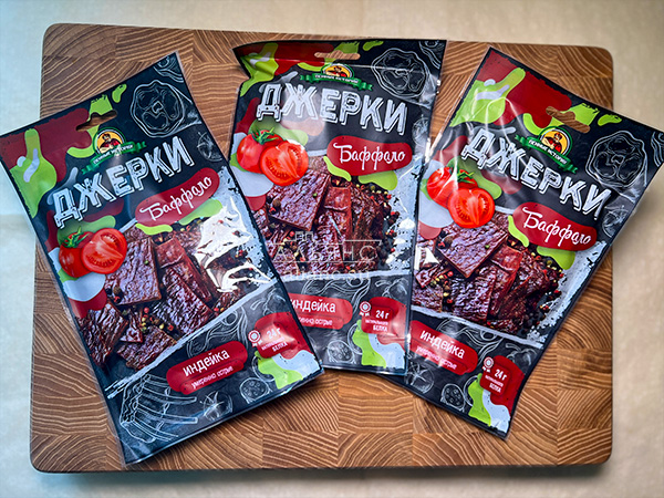 Джерки из индейки "Баффало" 45 гр. в Егорьевске