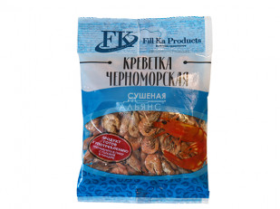 Семга паутинка: Креветка Черноморская (сушеная) (25гр)
