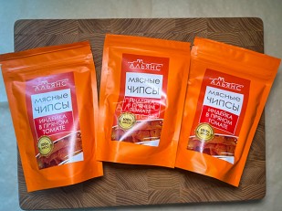 Ребра воблы с икрой: Мясо (АЛЬЯНС) вяленое индейка 