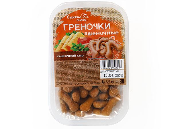 Сурские (ПШЕНИЧНЫЕ) Сливочный сыр (100 гр) в Егорьевске