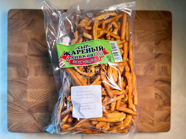 Жареный сыр "ВКУСНЯШКА" (Оливковый) 500гр. в Егорьевске