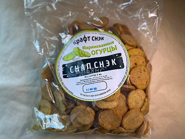 Снапсы ПШЕНИЧНЫЕ "Маринованные огурцы" в Егорьевске