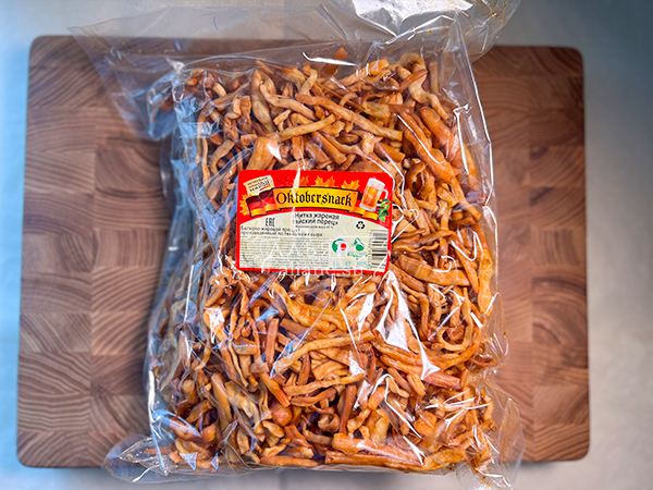 Нитка ЖАРЕНАЯ "Тайский перец" Oktobersnack 1 кг (сырный продукт) в Егорьевске