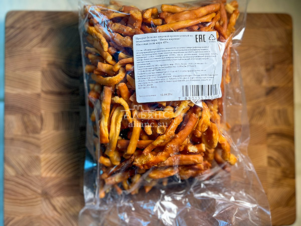 Нитка ЖАРЕНАЯ  Oktobersnack1 кг (сырный продукт) в Егорьевске