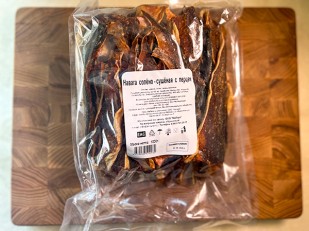 Багет пшеничный карамелизированый лук: Навага солено-сушеная с перцем (МИЛАРА)