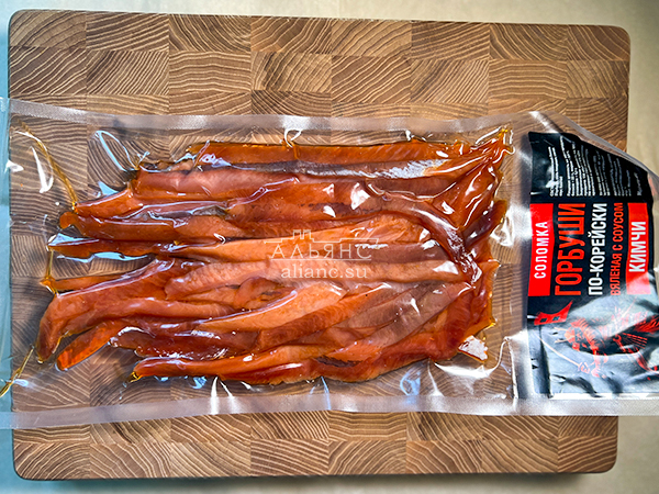 Горбуша соломка по-корейски в Егорьевске