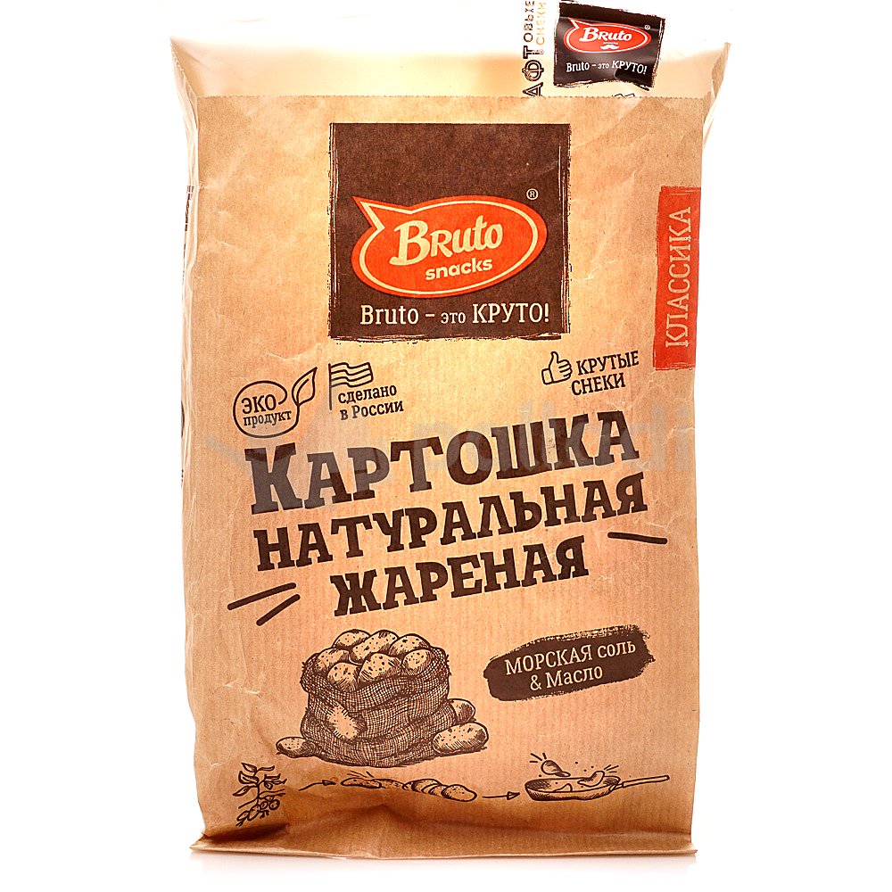 Картофель «Бруто» с солью 70 гр. в Егорьевске