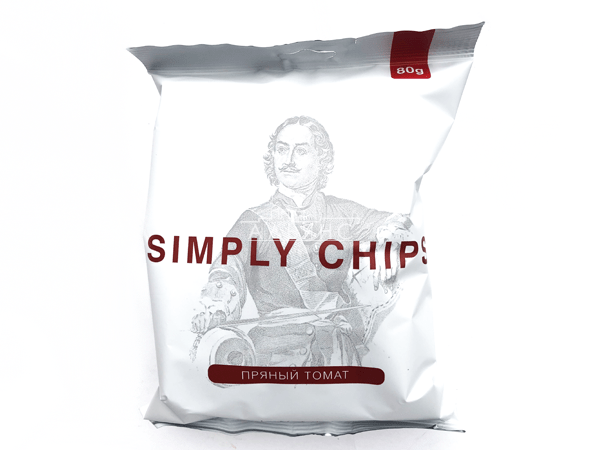 Картофельные чипсы "Simple chips" Пряный томат 80 гр. в Егорьевске
